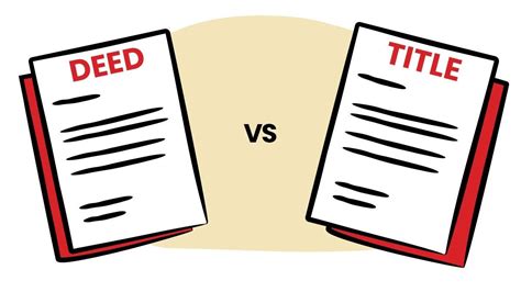 Deed Vs Title Whats The Difference Terms Home Buyers Need To Know