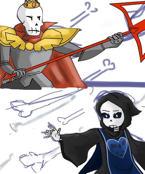 Altertale Sans And Papyrus Fight Undertale Amino