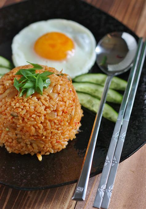 Korean Food Photo Kimchi Fried Rice