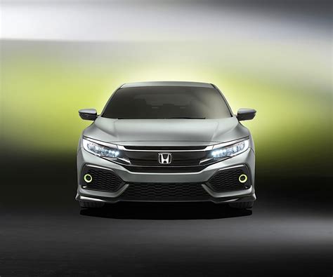 Honda Civic Hatchback Prototype Unveiled In Geneva Looks The Part