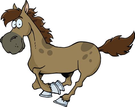 Funny Cartoon Pictures Of Horses Clipart Best