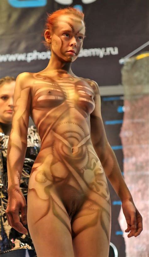 Amazing Nude Body Art