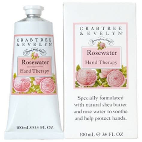 crabtree and evelyn rosewater hand therapy 100ml free delivery