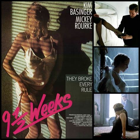 9 1 2 Weeks 1986 Mickey Rourke Kim Basinger Kim Basinger