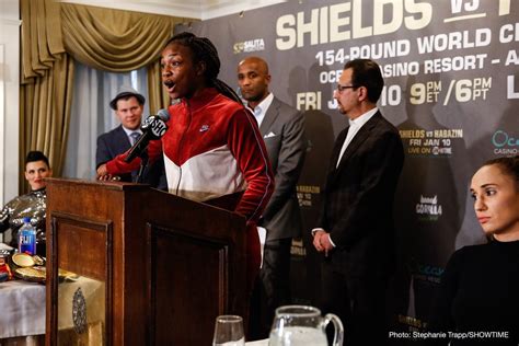 Claressa Shields And Ivana Habazin Final Press Conference Quotes Boxing News