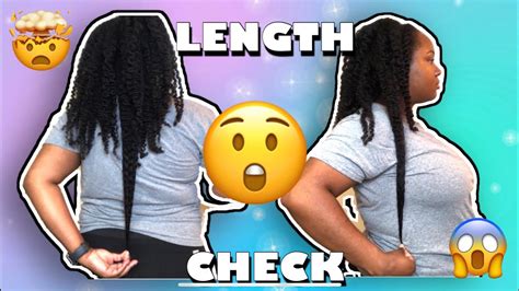 Tailbone Natural Hair Length Check With Measurements Type 4a Hair My Hair Before Microlocs