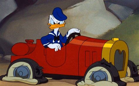 Donald Duck Getting From One Place To The Other Is Challenging For