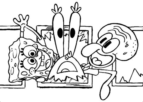 Colorear Plantillas | Bob Esponja Web, la web más divertida