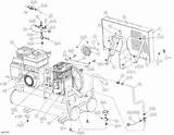 Gas Engine Air Compressor Parts Images