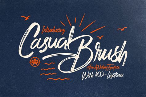 Casual Brush Handwriting Font Script Fonts Creative Market Pro