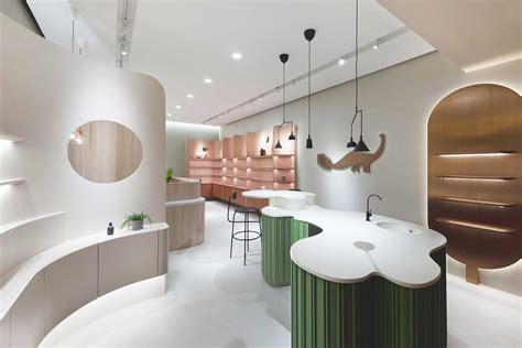 Curves And Colours At Beautysaur Organics Flagship Store — Design
