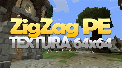 Texture Pack Zigzag Pe 64×64 Minecraft Pe 0156 Youtube
