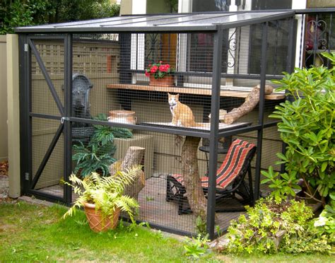 A wooden platform serves as a stair and dining table. the top part of the barrel can serve as a. Top 10 Benefits of a Catio - Catio Spaces