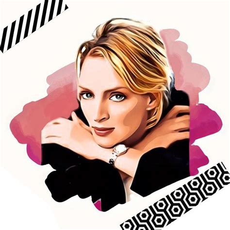Uma Thurman The Vault Paintings And Prints Entertainment Movies