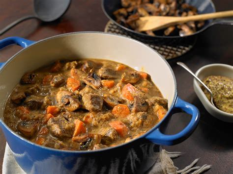 Thick, hearty, classic beef stew recipes. Dijon and Cognac Beef Stew Recipe - NYT Cooking