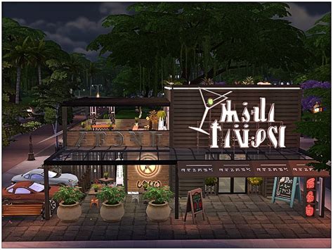 The Sims Resource Industrial Restaurant