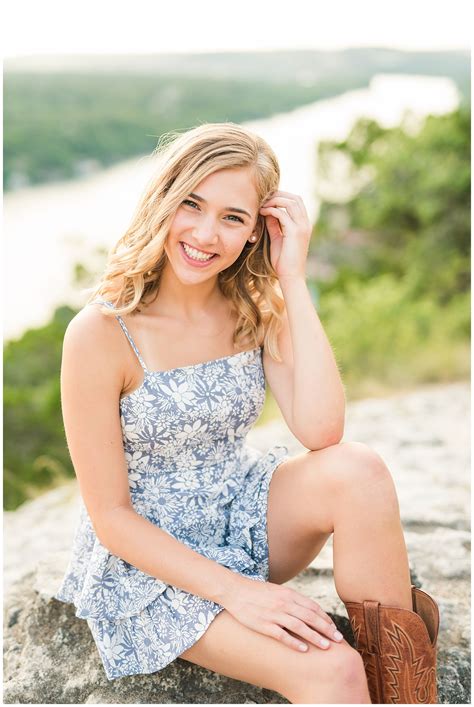 Kate Mount Bonnell Senior Session Austin Texas Reilly Lynn