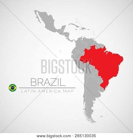 Map Latin America Vector Photo Free Trial Bigstock