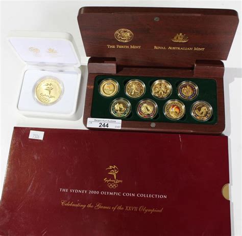 Sold Price Sydney 2000 Olympics Gold Proof Coin Set May 6 0119 12