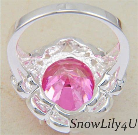 Pink Zircon Ring Zircon