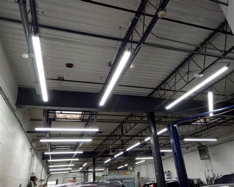 72w Led Shop Light 8 Foot Ceiling Lights Fixtures For Garage 8000lm