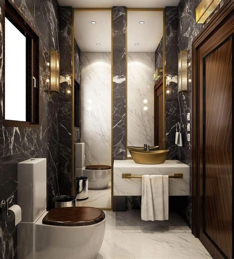 Small Modern Luxury Bathroom Design Cleo Desain