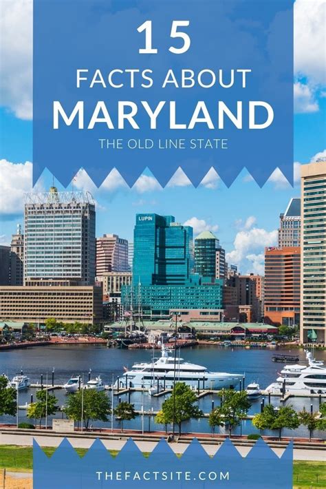 15 Mind Blowing Facts About Maryland The Fact Site