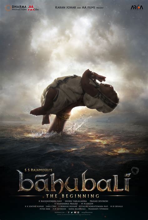 Check Out The First Poster For Ss Rajamoulis Baahubali The Beginning