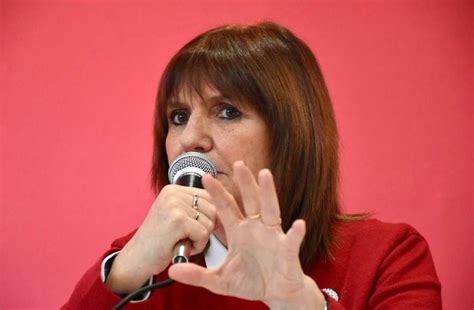 patricia bullrich denunció a martín soria por la intervención de su fundación