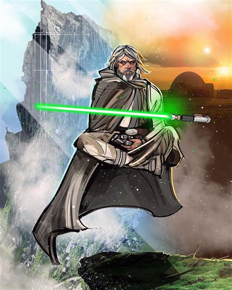 Image Result For Luke Skywalker Last Jedi Meditating Star Wars Images