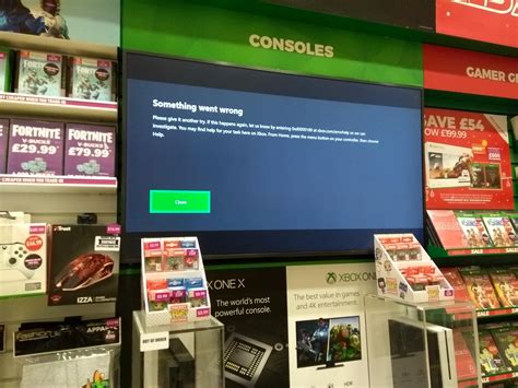 I Got To Experience Xbox One X For The First Time At A Game Store Today