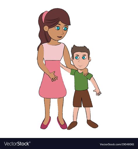 Mom And Son Animation