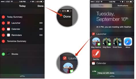How To Setup And Use Notification Center Widgets On Iphone And Ipad Imore