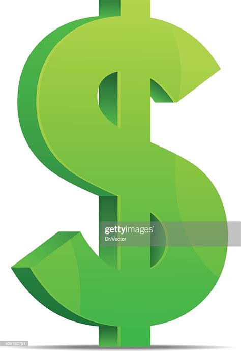 Green Dollar Symbol High Res Vector Graphic Getty Images
