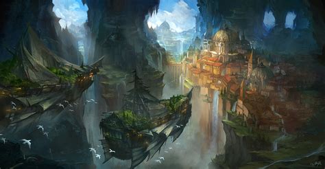 Wonderful Examples Of Environment Design Concept Art From
