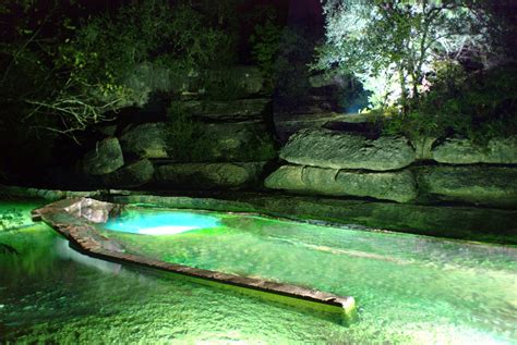 The area and the well are open from 8 a. from here to far: Jacob's well in Wemberley