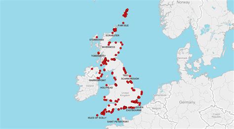 Sea Ports In United Kingdom Ship Tracker