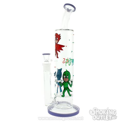 Pj High Masks Heroes Heroic Double Perc Water Pipe Smoking Outlet