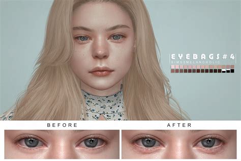 Eyelash Extensions Before And After Sims 4 Traits Mod Hair Sims 4 Cc