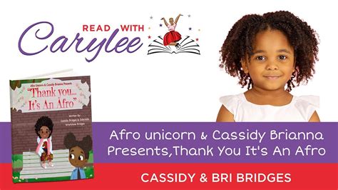 Afro Unicorn And Cassidy Brianna Presents Thank You Its An Afro Youtube