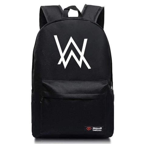 2017 Fashion Alan Walker Backpacks for Teenagers faded electronic Music ...
