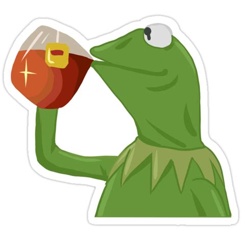 But Thats None Of My Business Kermit The Frog Stickers By