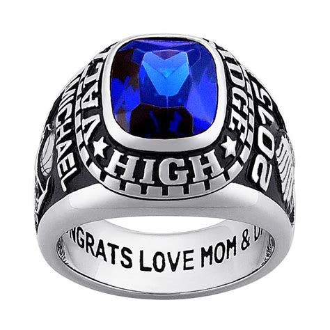 Mens Celebrium Large Traditional Class Ring Planet Jewelry Limoges