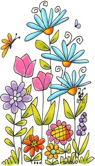 A toy from the kindergarten. flowers, garden variety | Flower drawing, Flower doodles ...