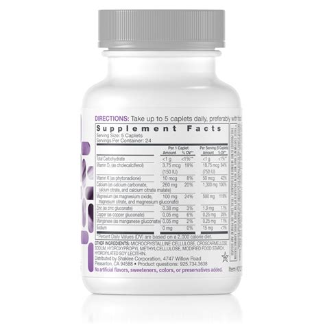 Osteomatrix Count Bone Joint Targeted Solutions Nutrition