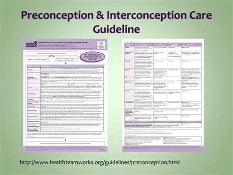 Ppt Colorado Preconception And Interconception Health Powerpoint