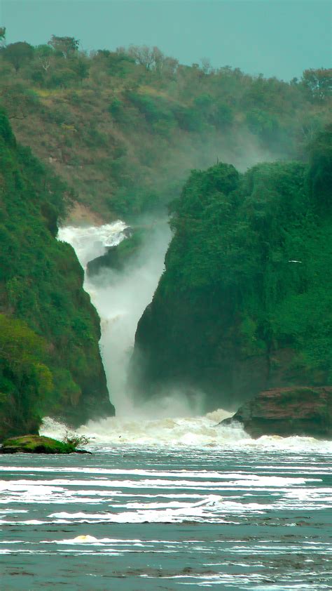 The Mighty Murchison Falls On The River Nile From Which The Largest