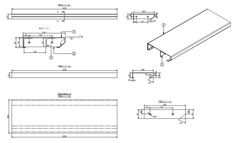 Instantly download a sample cad collection. Drawing of glass block and brick details autocad file ...