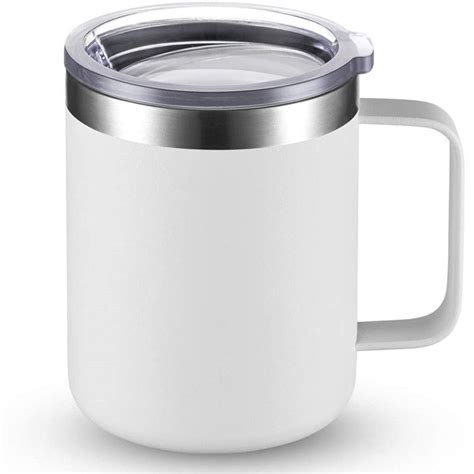 Discount 10oz Sublimation Coffee Mug With Handle 304 Stainless Steel