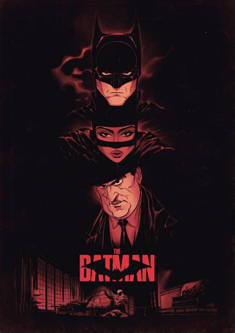 The Batman A4 Print Do Mes